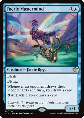 Faerie mastermind mtg - mastermind,,